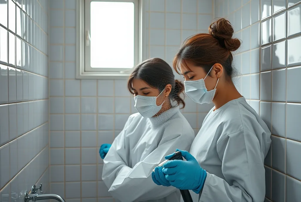 Qué se hace en una limpieza forense y quién la hace en la Costera